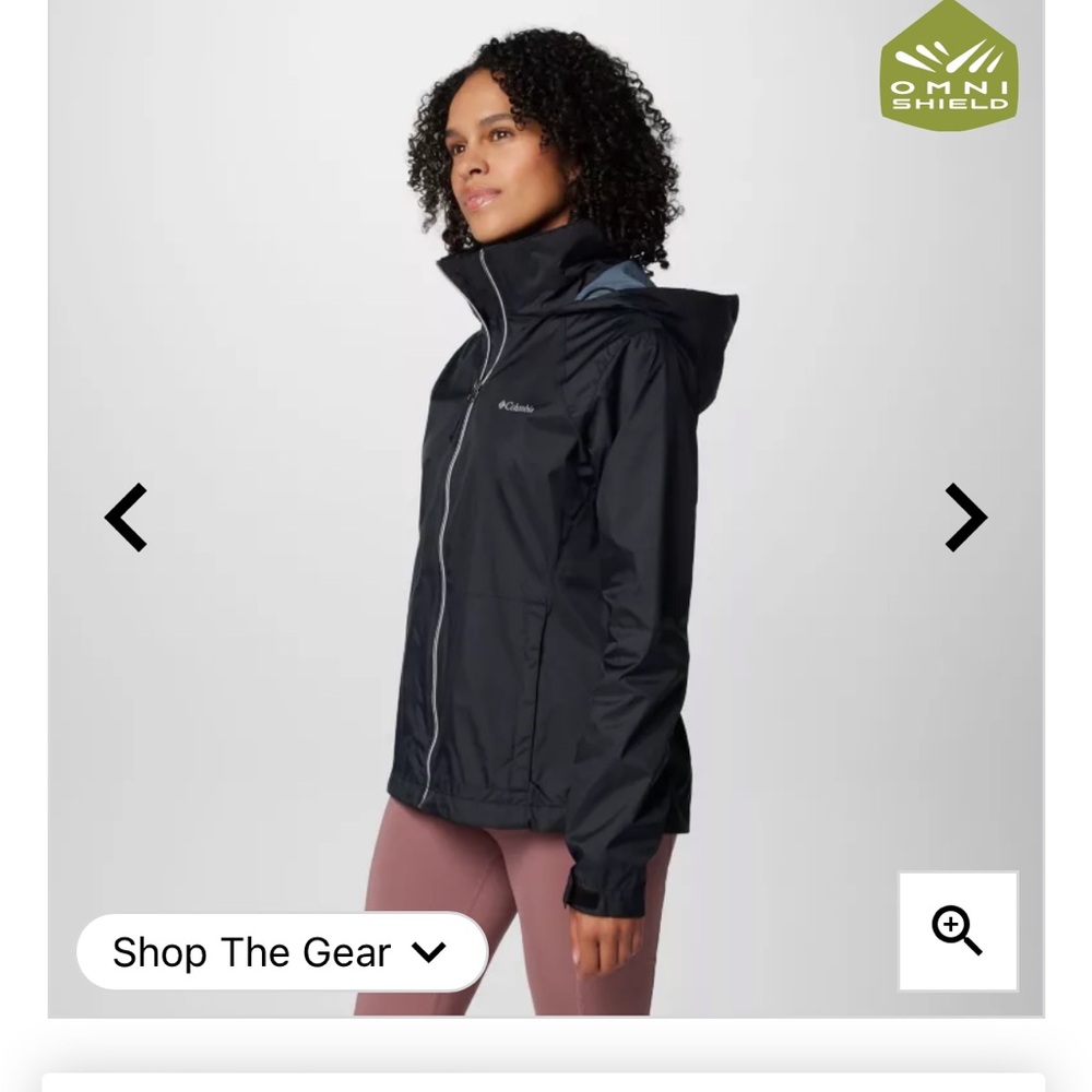 Columbia Jacket/raincoat size Medium